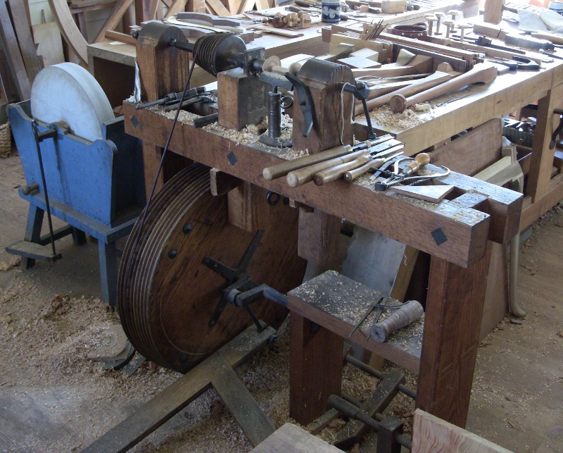 Hand Cranked Grinding Wheel - The Renaissance Woodworker