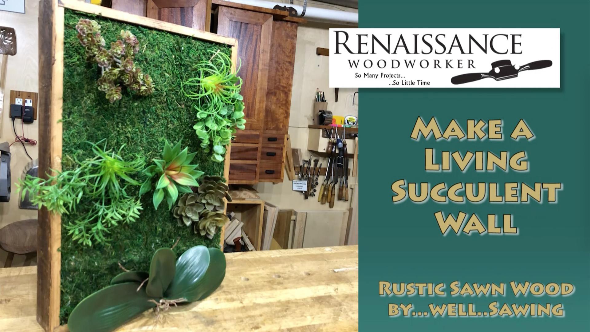 Live Wall Box - The Renaissance Woodworker