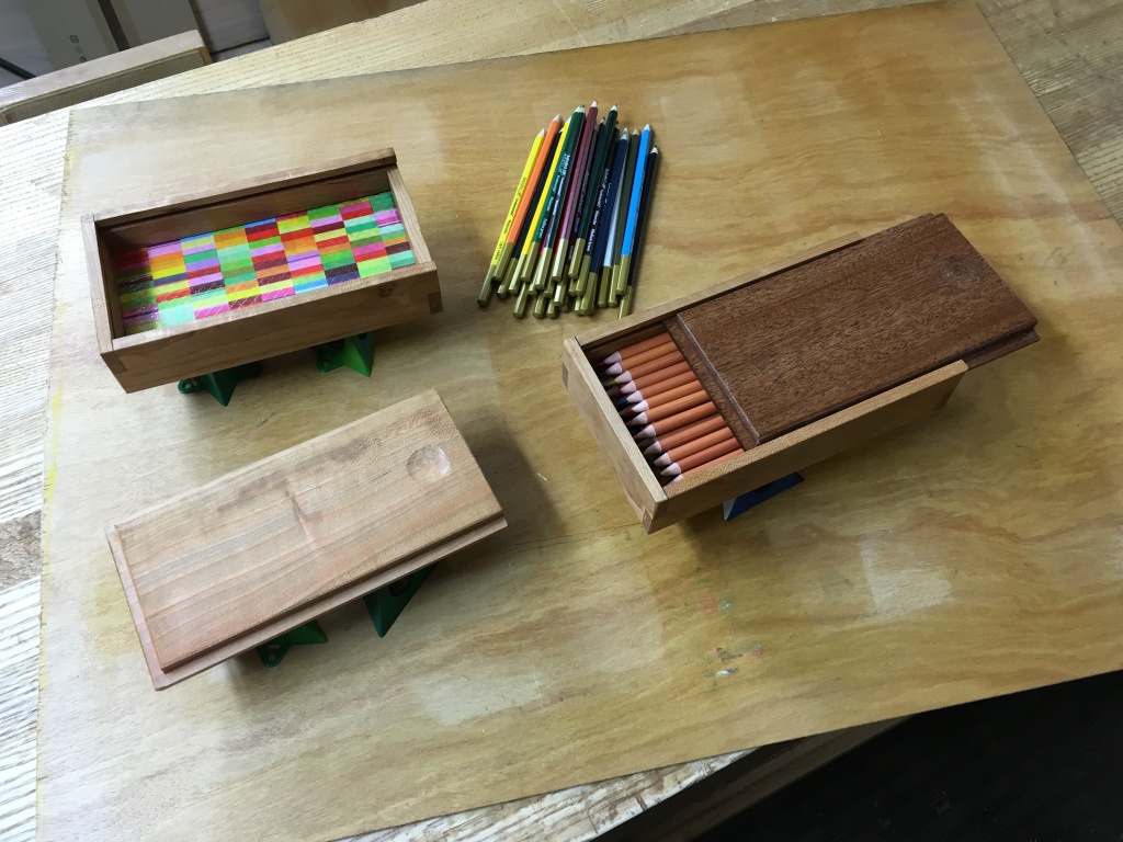 Pencil box for my wife : r/woodworking