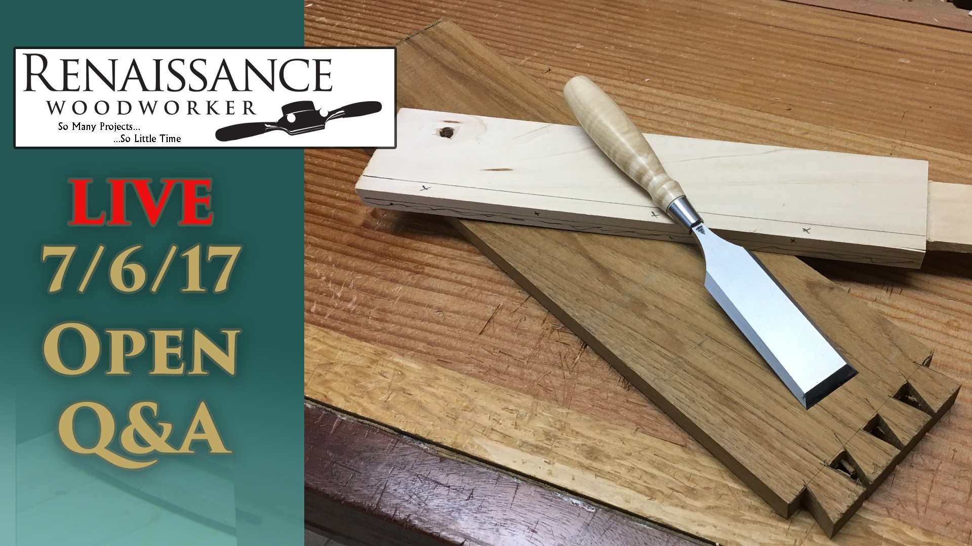 RWW Live: Open Q&A Night - The Renaissance Woodworker